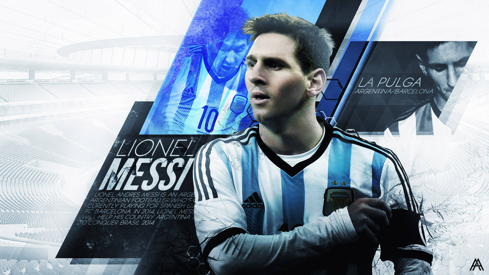 Messi Desktop Background | PixelsTalk.Net