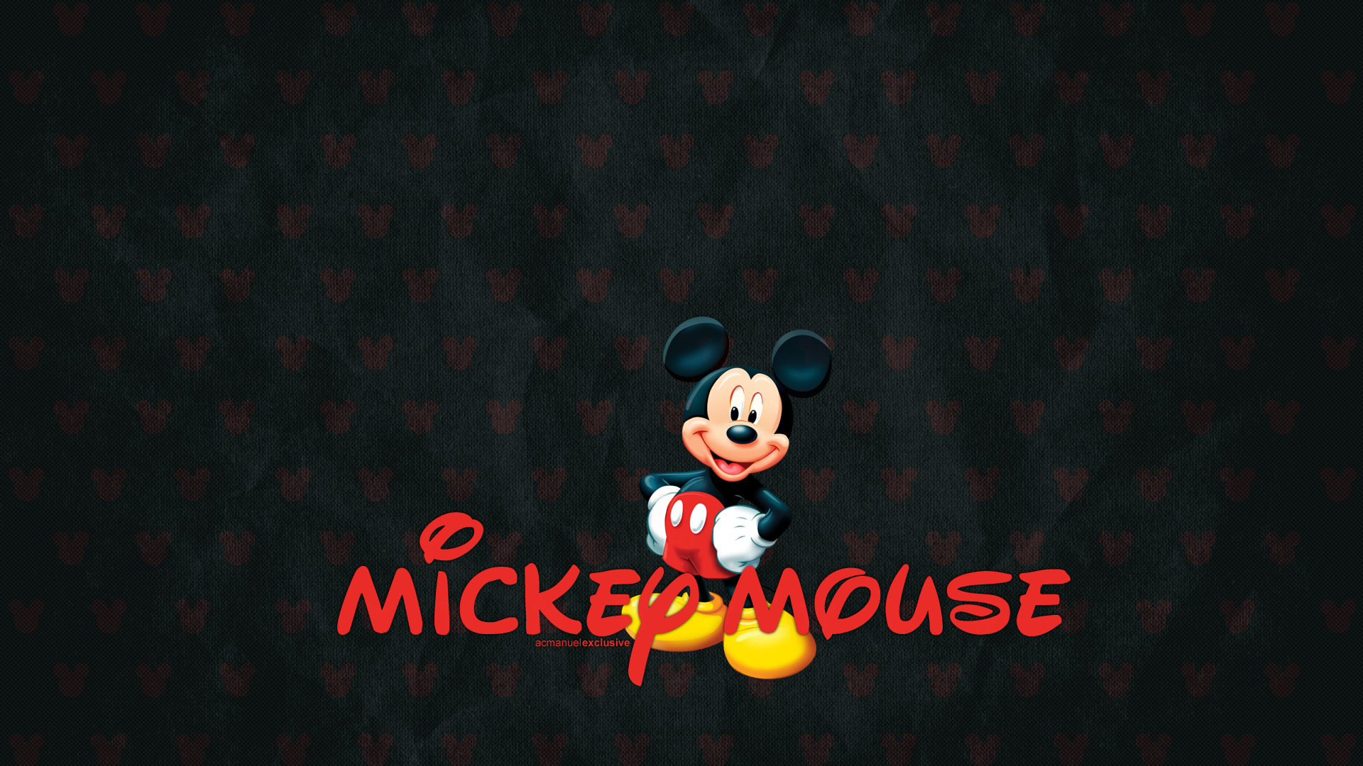 Mickey Mouse Background Destkop | PixelsTalk.Net