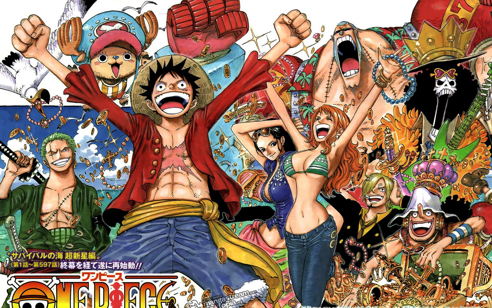 One Piece Background Desktop | Pixelstalk.net