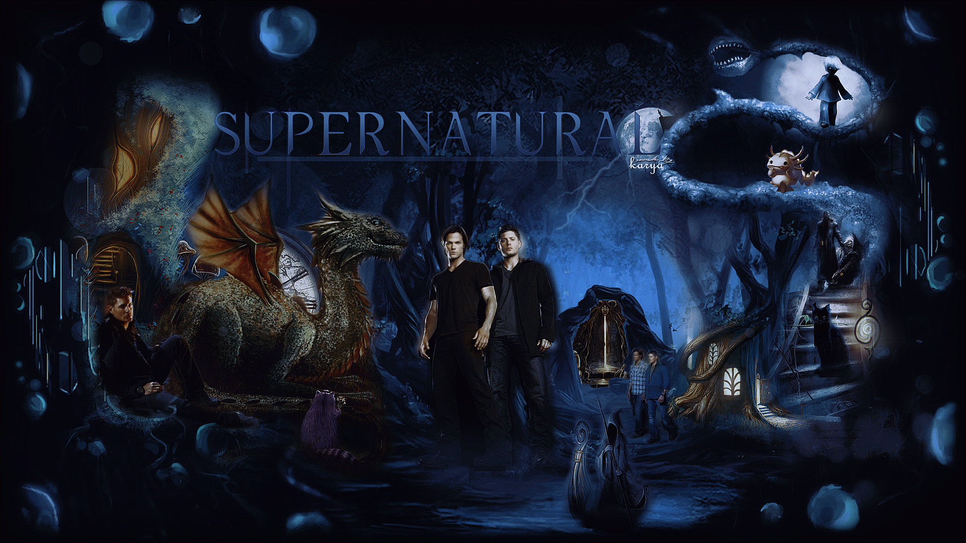 Supernatural Backgrounds | PixelsTalk.Net