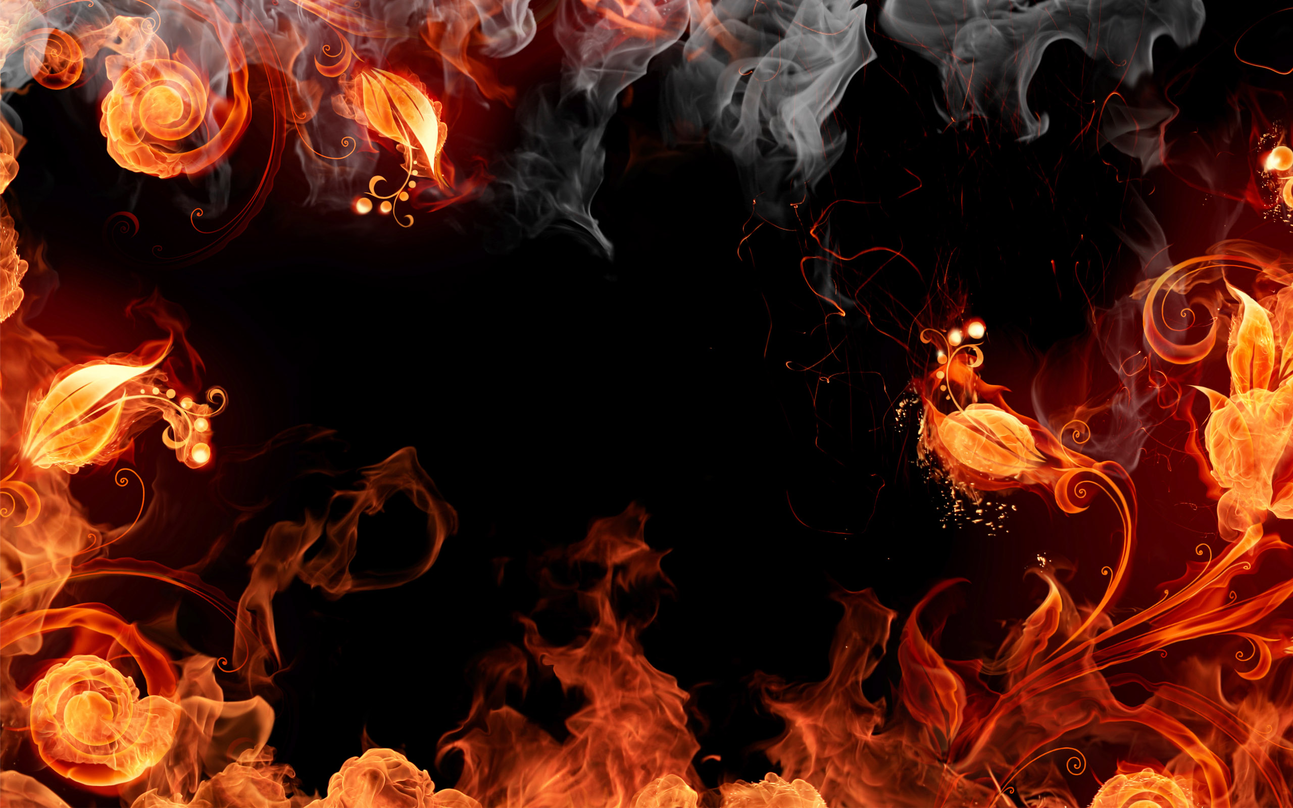 Fire Backgrounds for Desktop | PixelsTalk.Net
