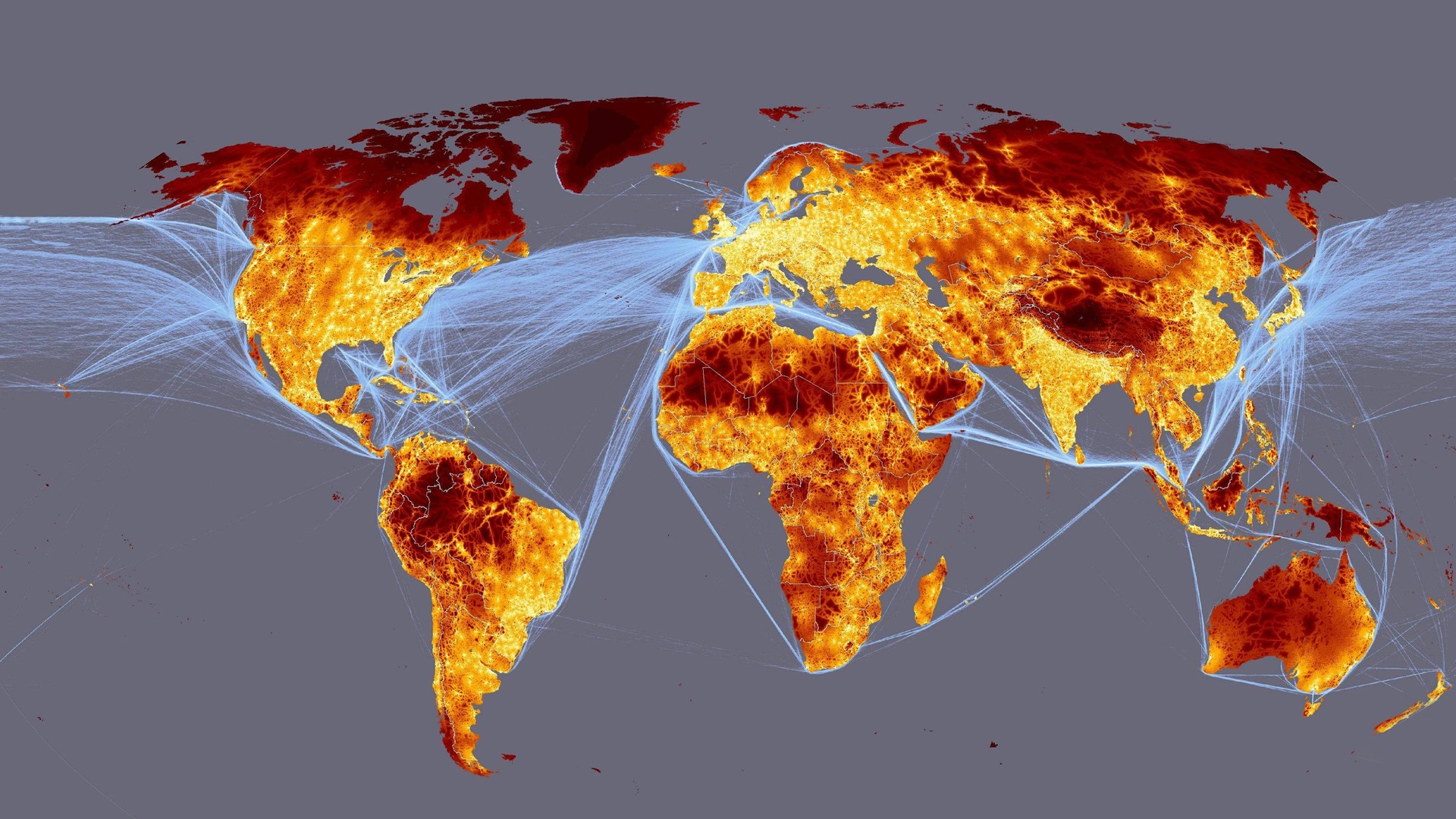 HD Wallpapers World Map | PixelsTalk.Net