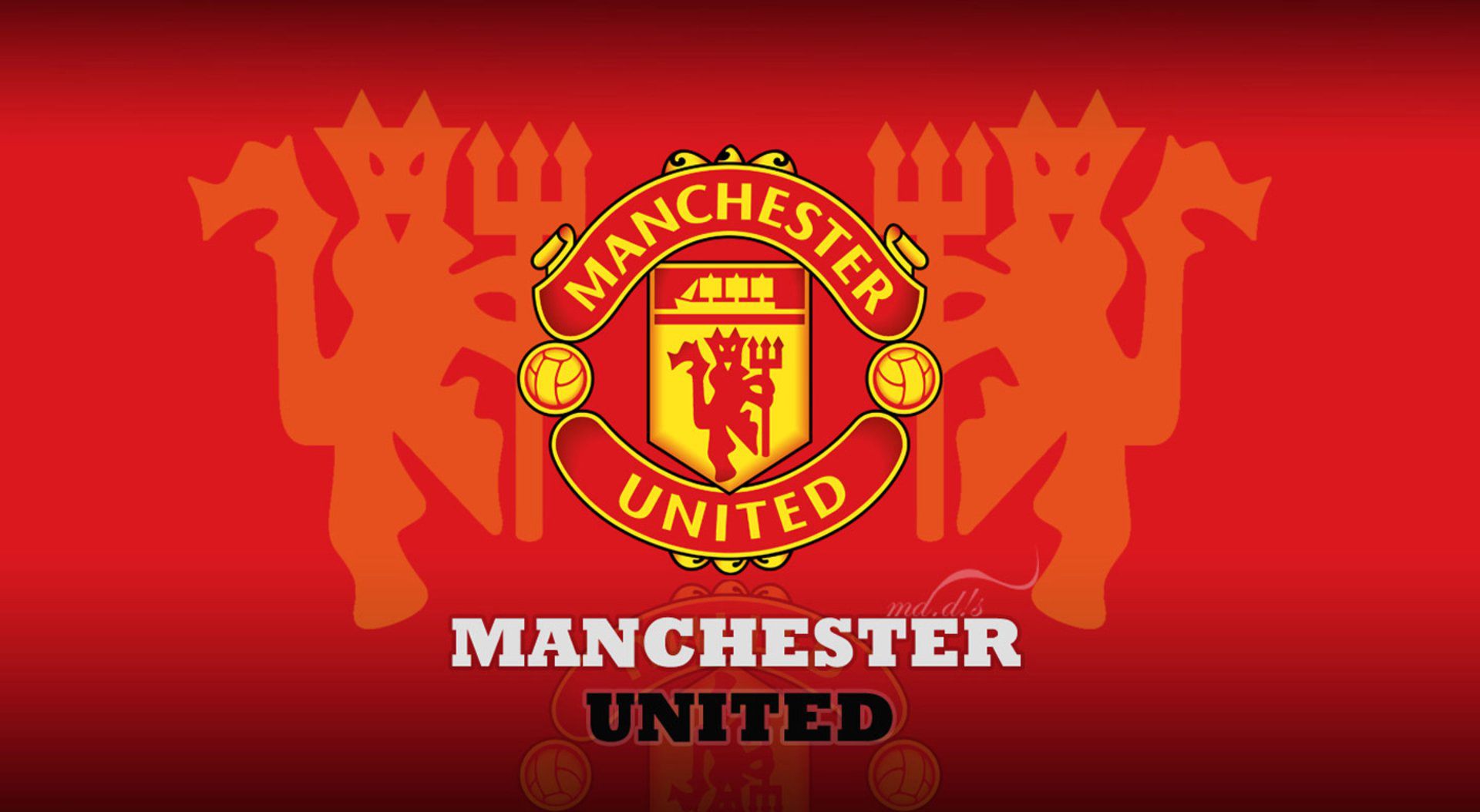 Manchester United Logo Wallpapers | Pixelstalk.net