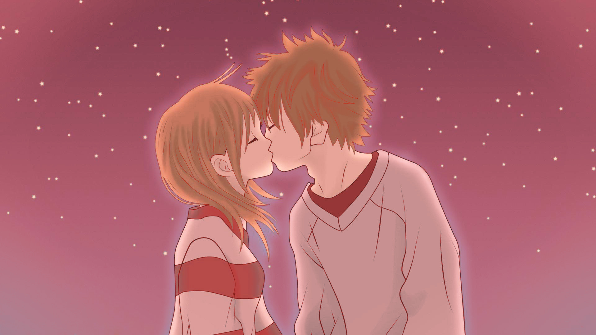 Cute Anime Couple HD Wallpapers | PixelsTalk.Net