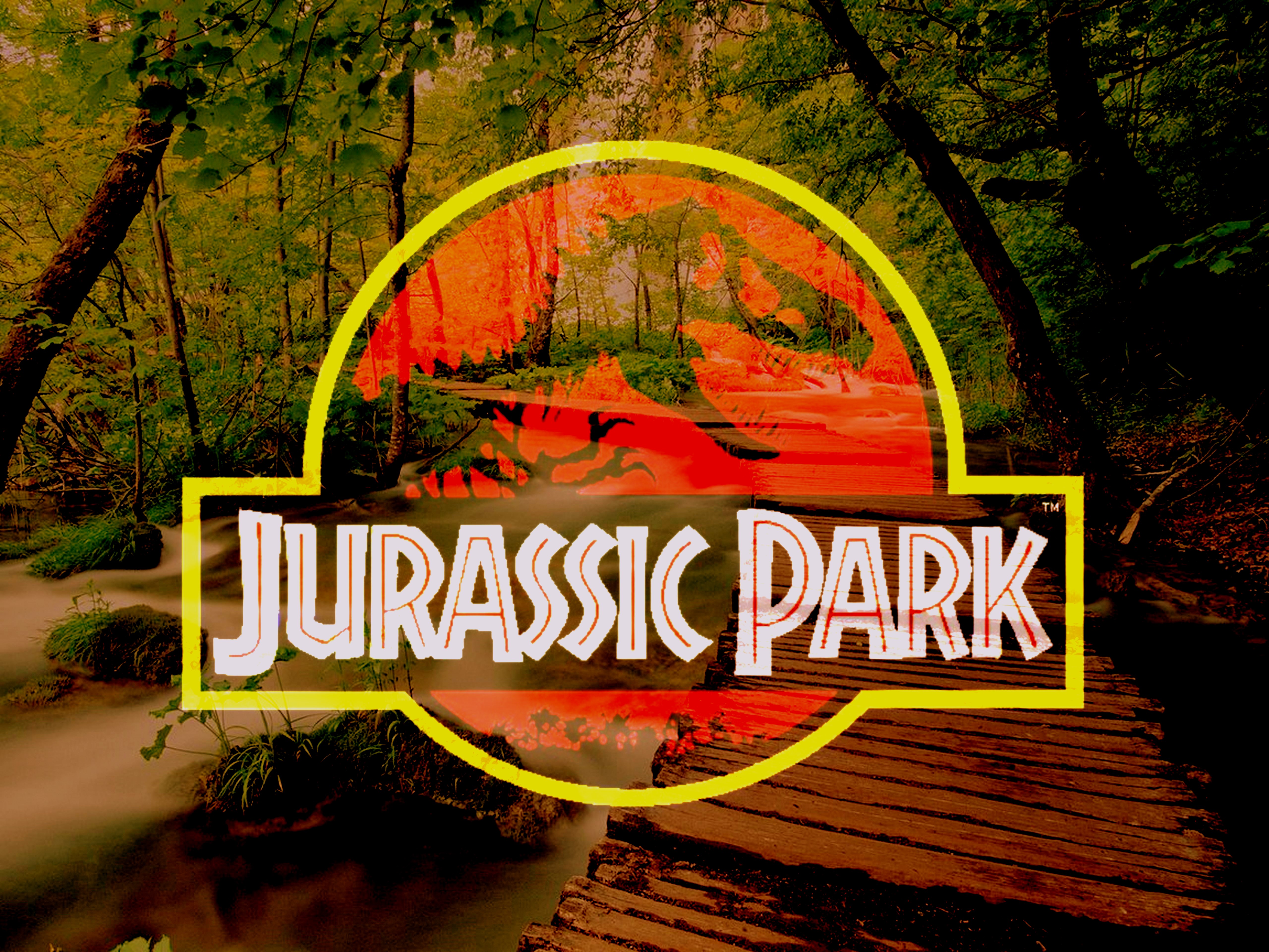 Jurassic Park Logo Backgrounds | PixelsTalk.Net