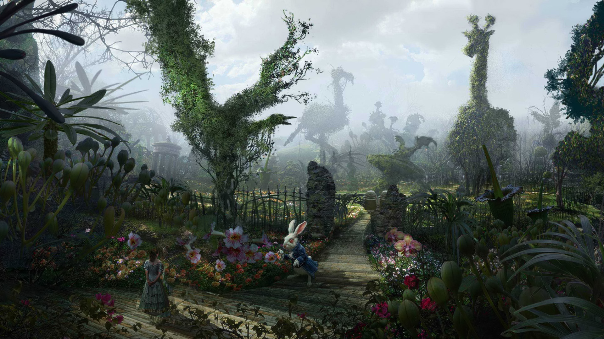 HD Alice in Wonderland Wallpaper | PixelsTalk.Net