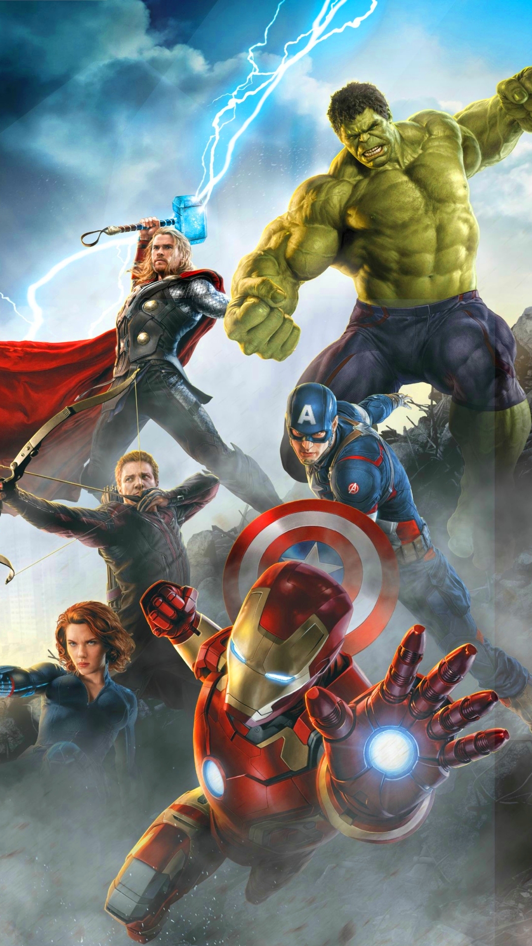 Marvel Avengers Phone Wallpaper