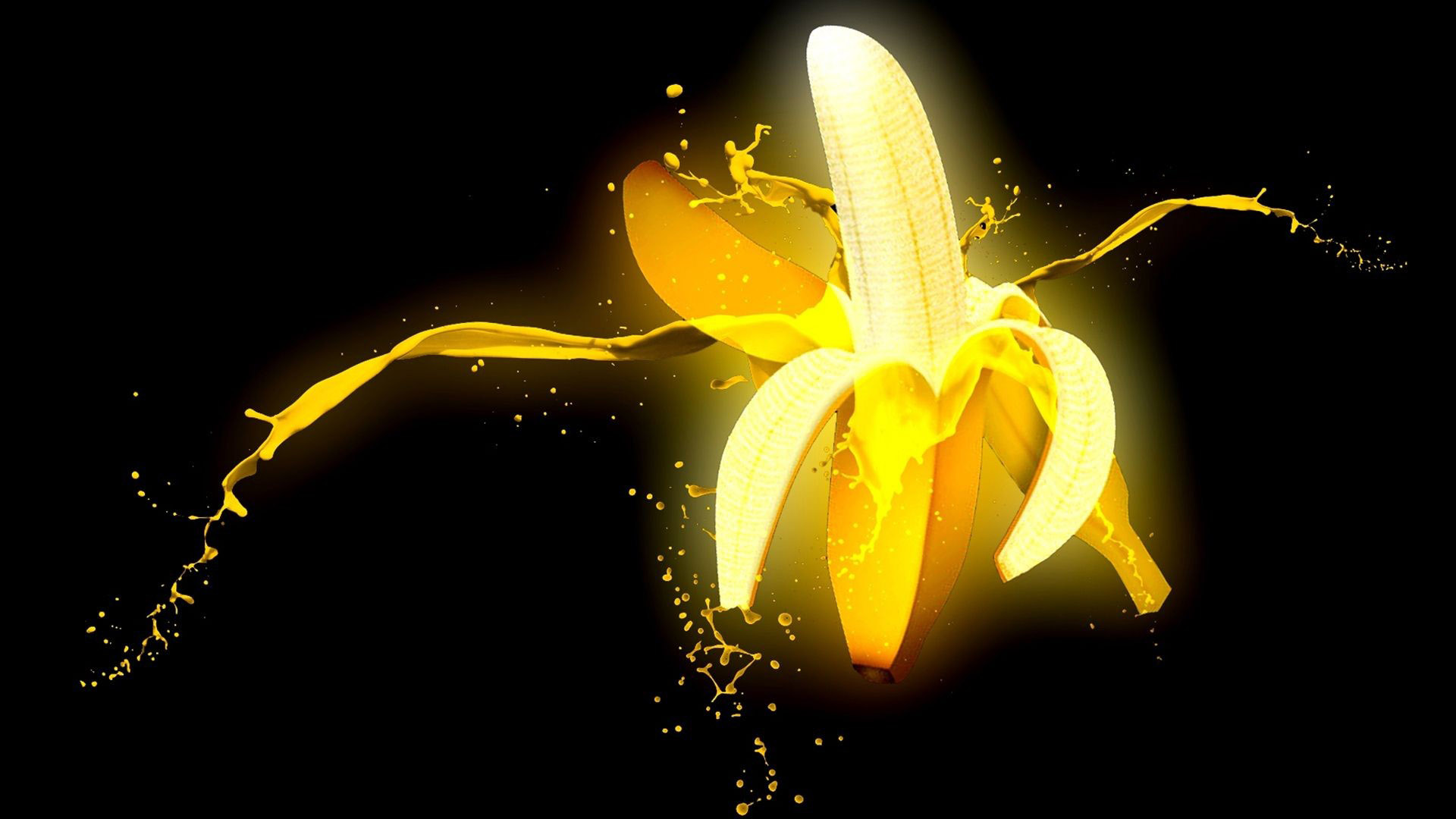 Banana Desktop Wallpaper | PixelsTalk.Net
