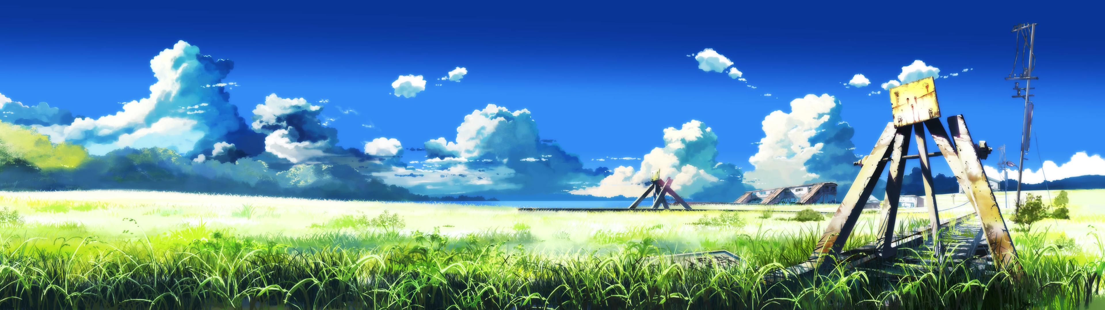 Anime Dual Monitor Wallpapers Pixelstalk Net