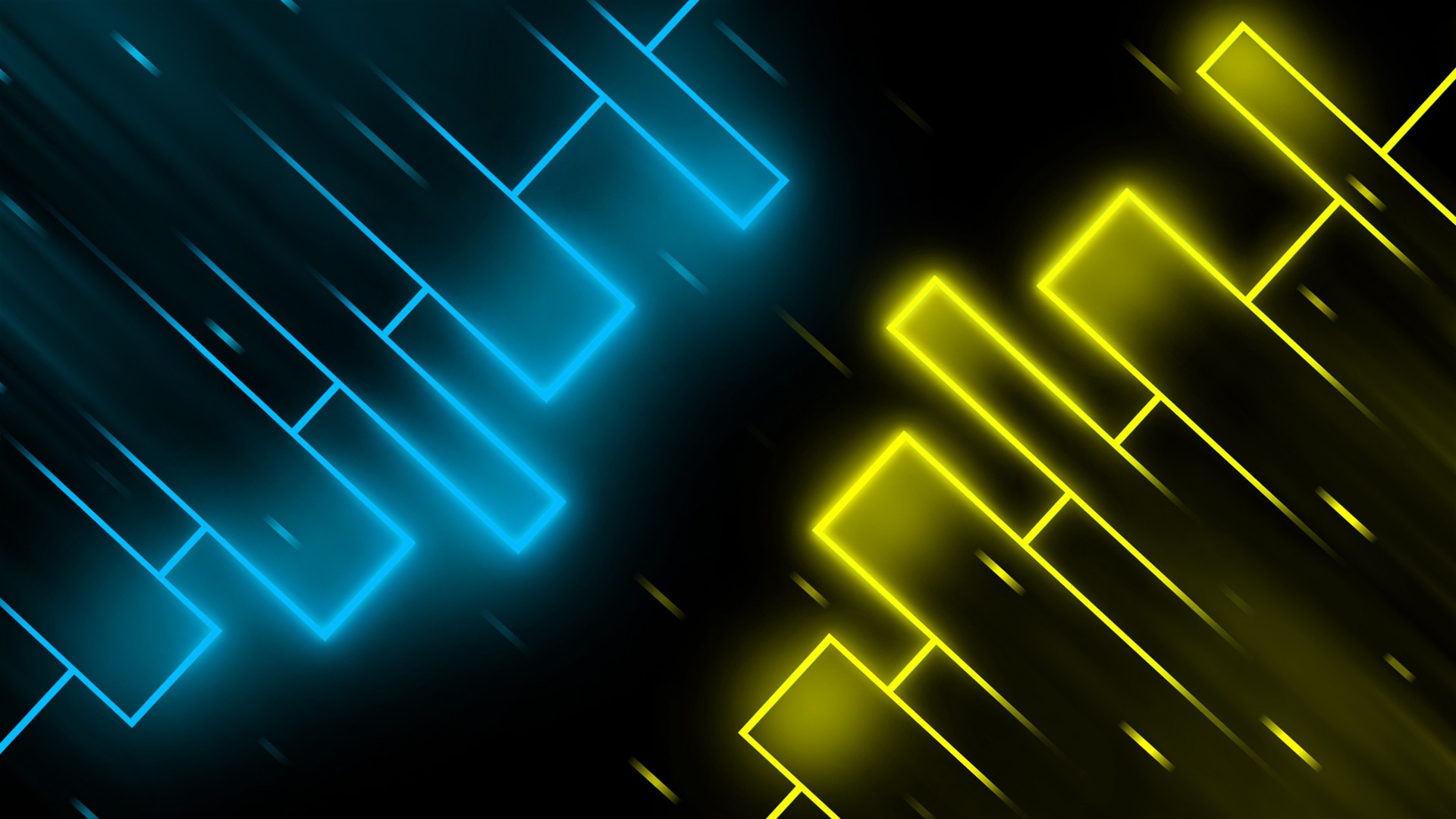 Blue And Yellow Wallpaper | PixelsTalk.Net