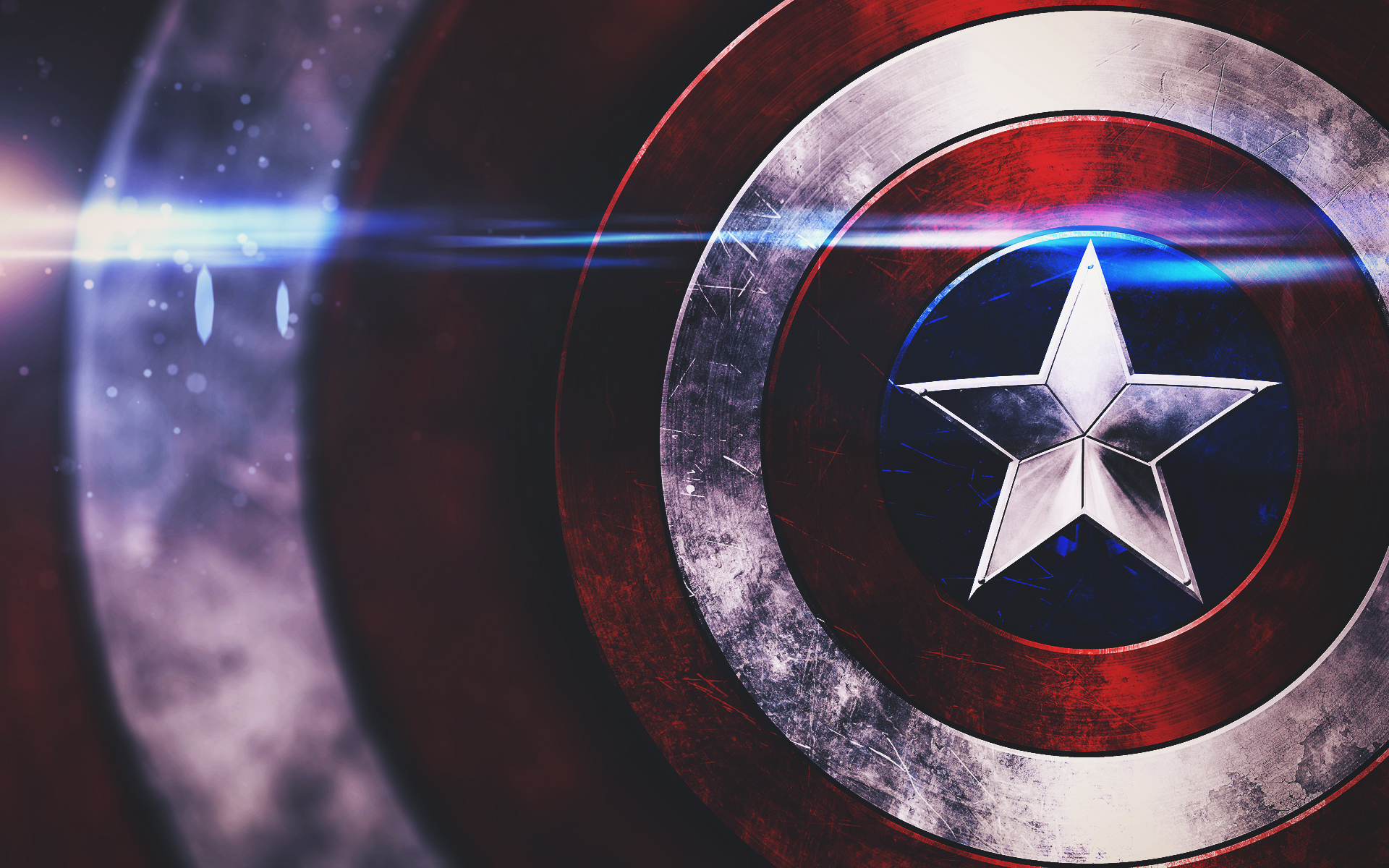 Captain America Shield Wallpaper HD | PixelsTalk.Net