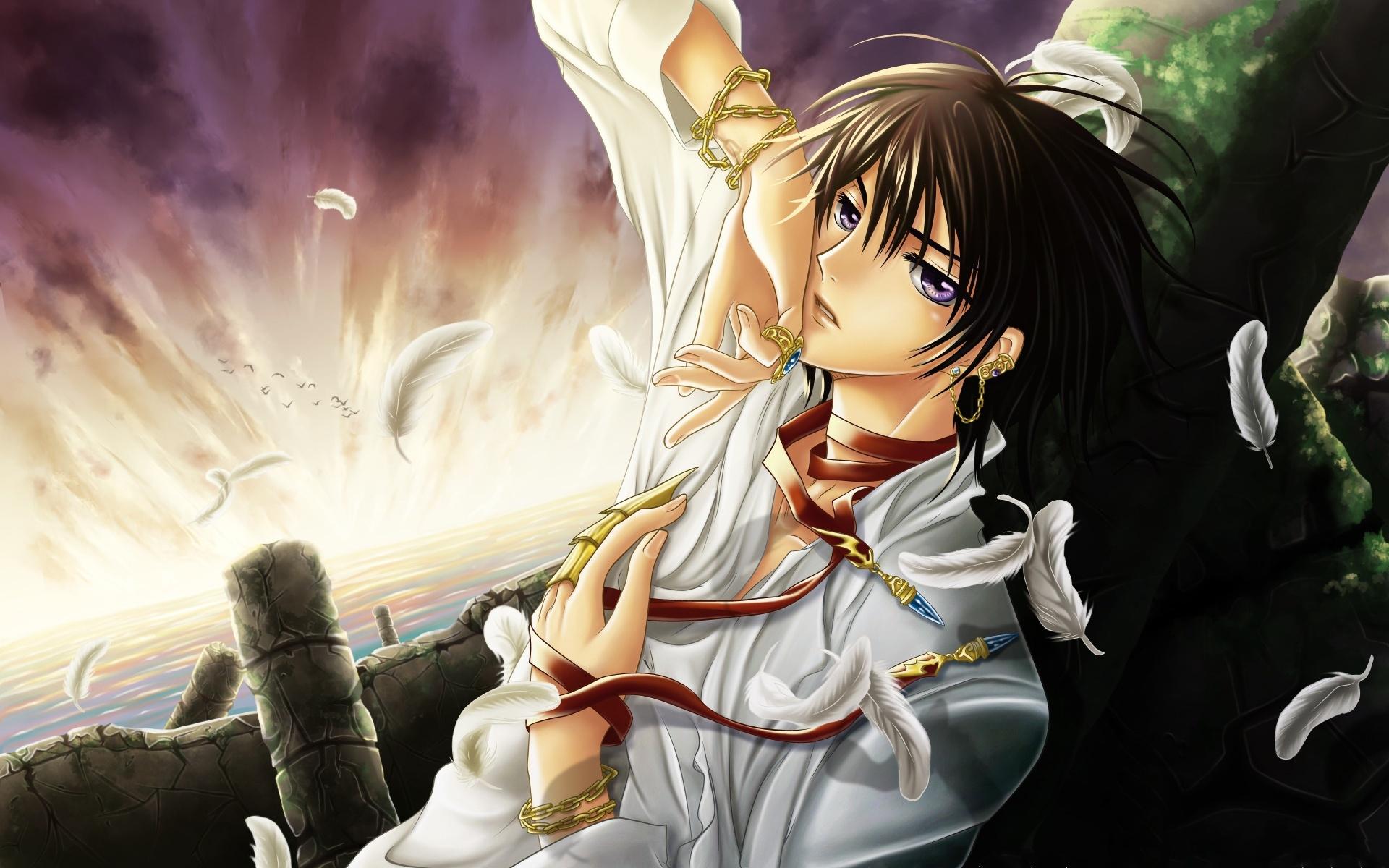 Anime Boy Background for Desktop | HD Wallpapers, Backgrounds, Images