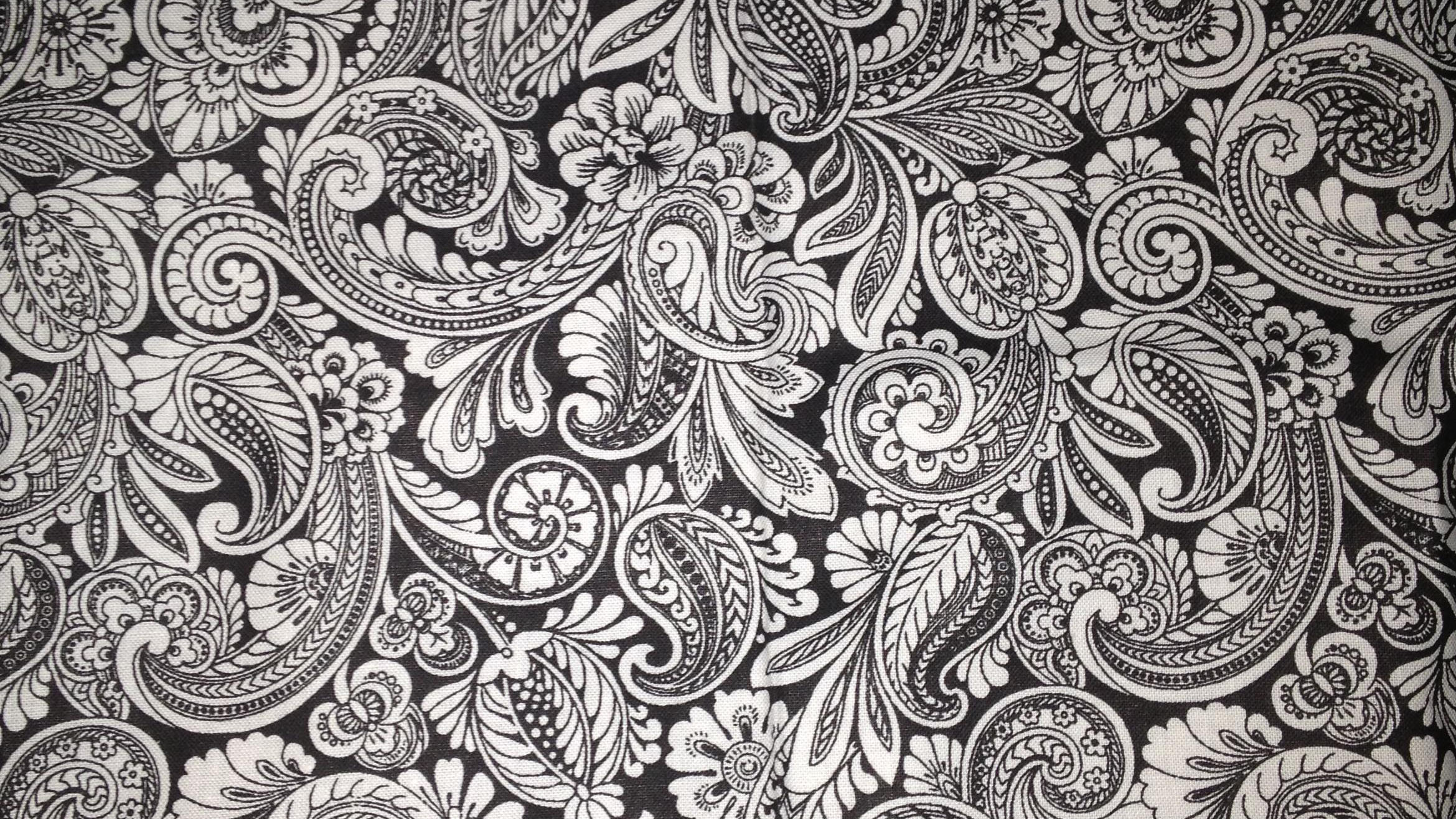 Black Paisley HD Wallpapers Pixels Talk