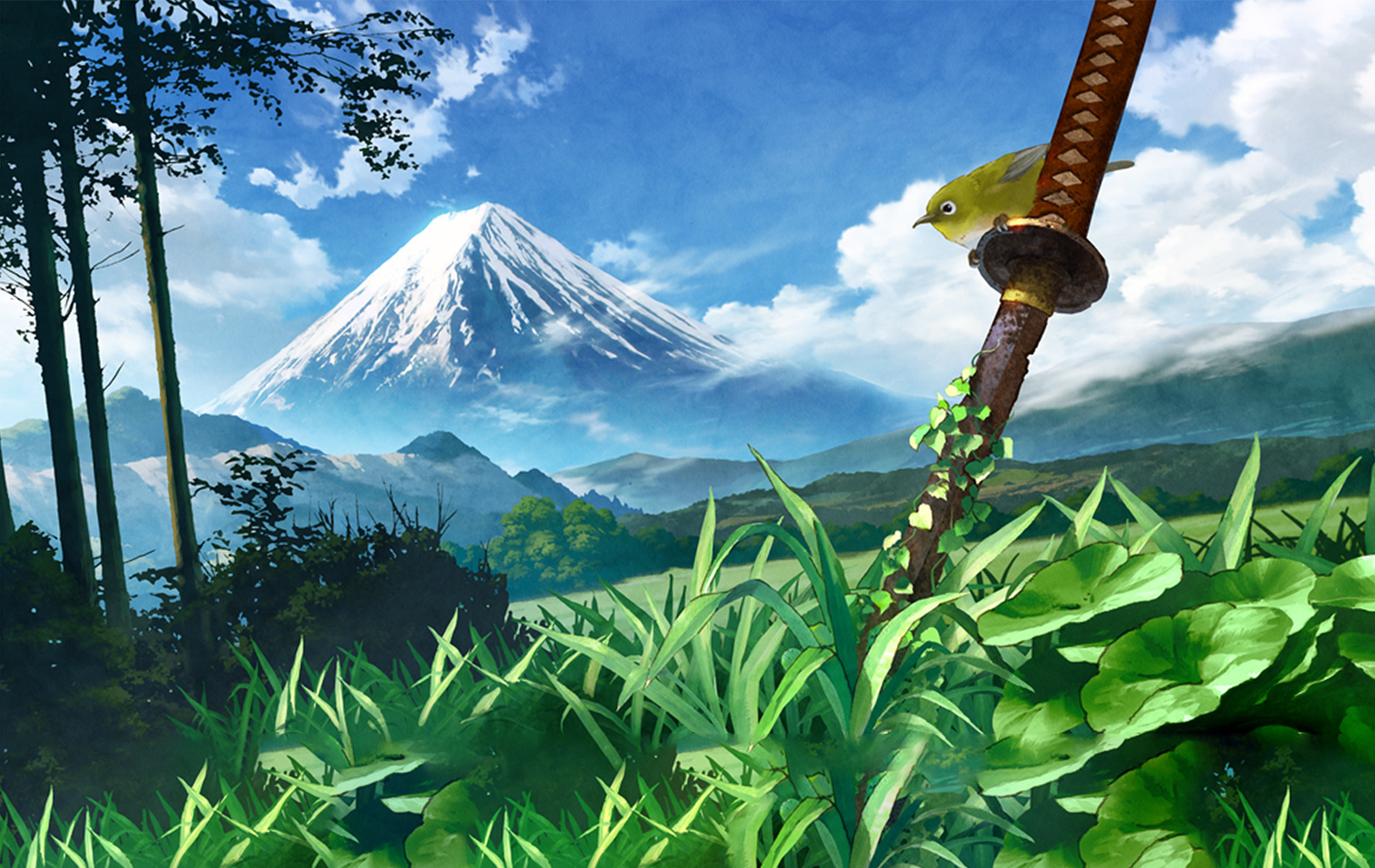 Anime Landscape Wallpaper HD PixelsTalk Net