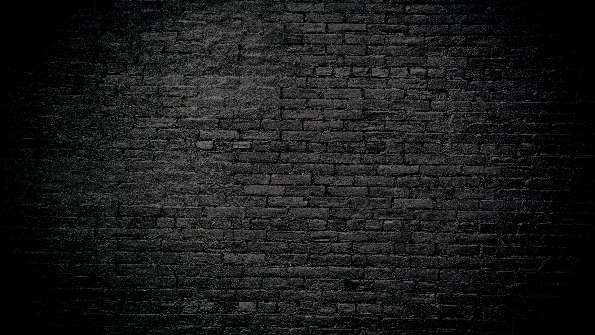 New Black Brick Wall 