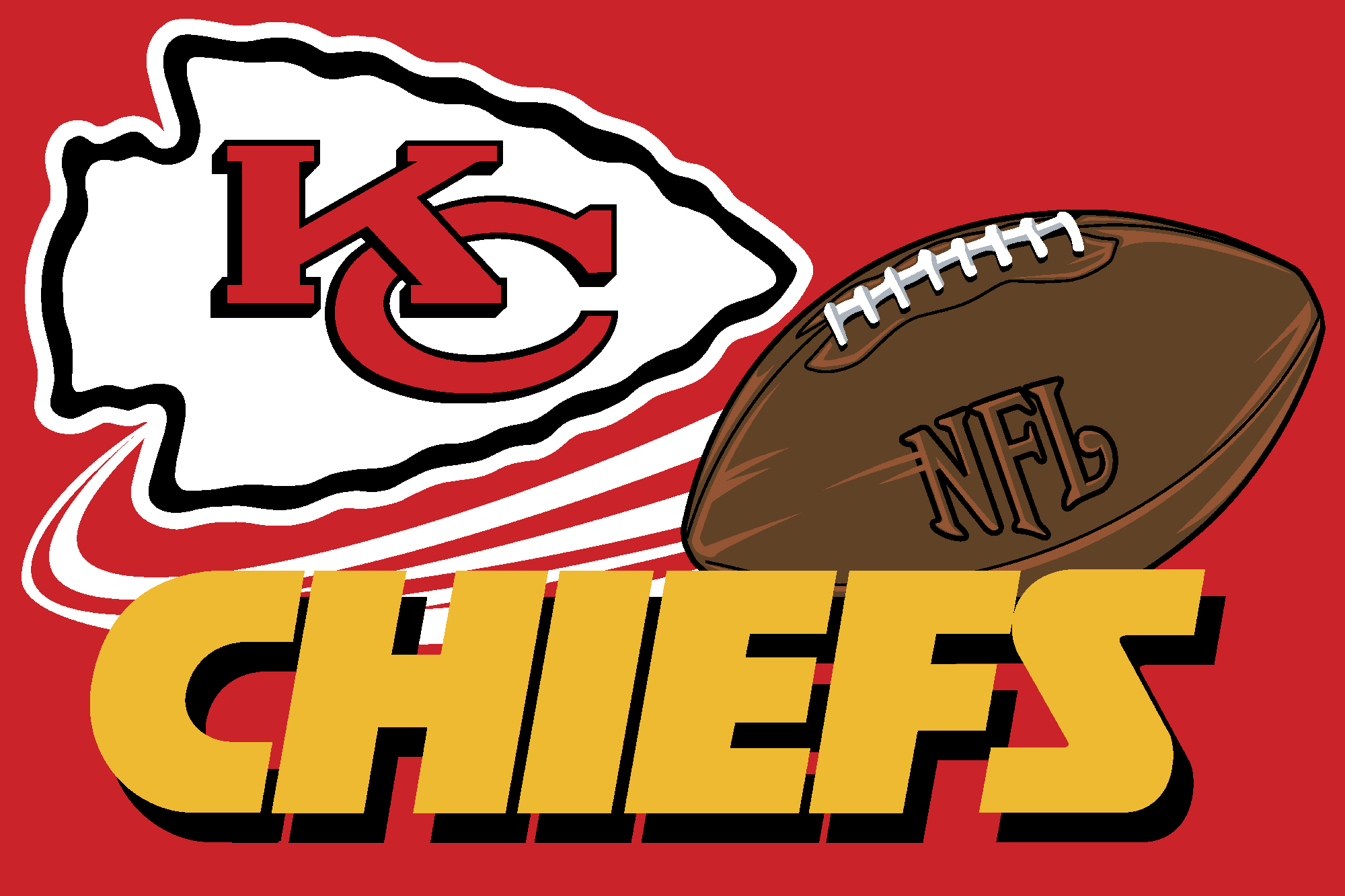 kansas city chiefs clipart - photo #49