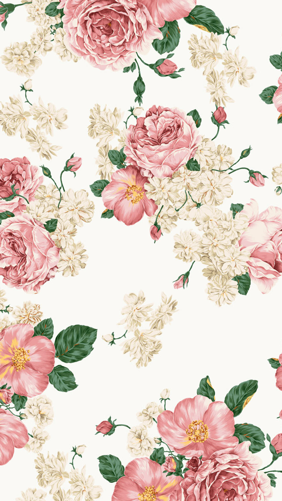Floral Wallpaper iPhone  PixelsTalk.Net