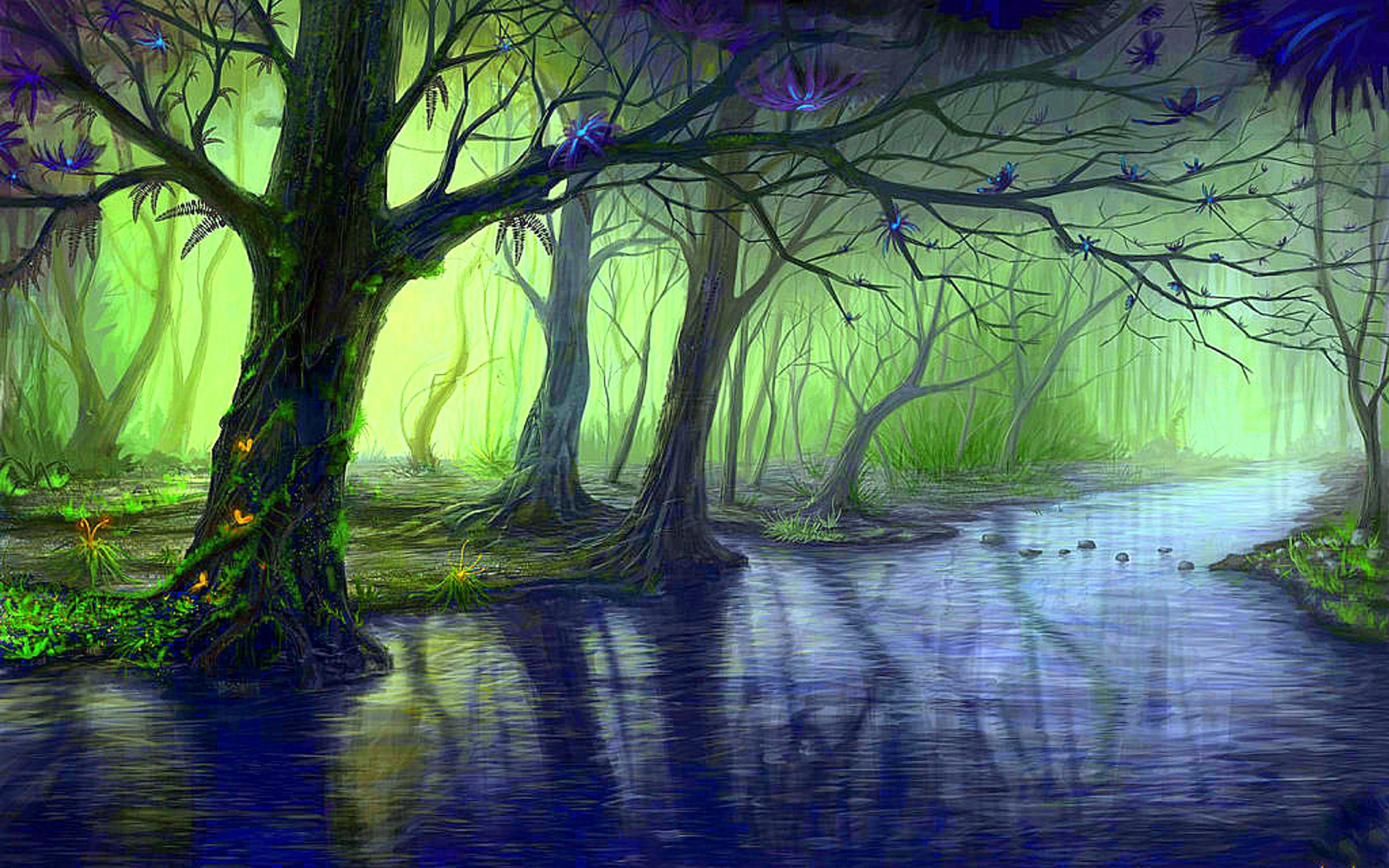 Enchanted Forest Backgrounds Free Download Pixelstalknet