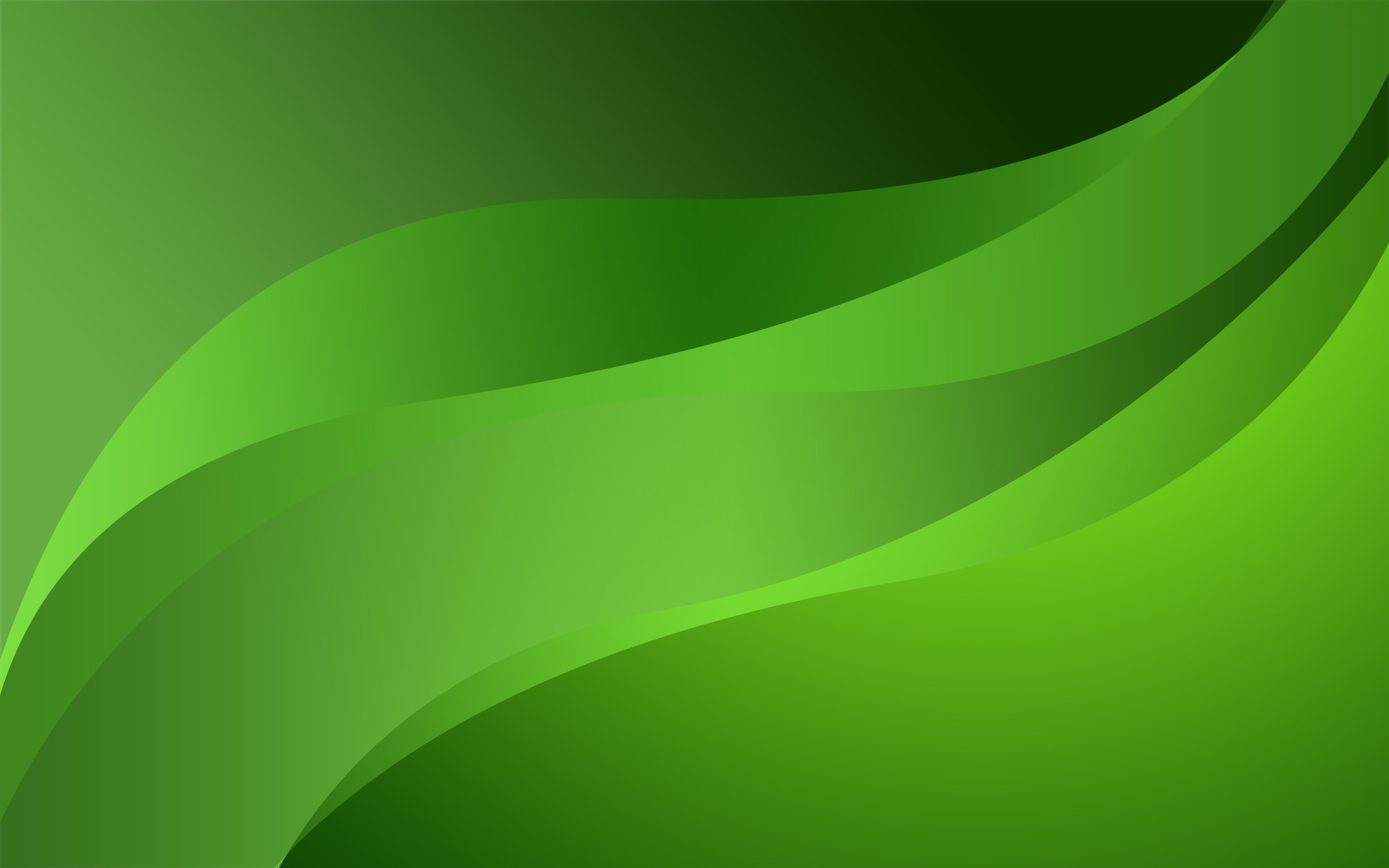 HD Abstract Green Wallpaper