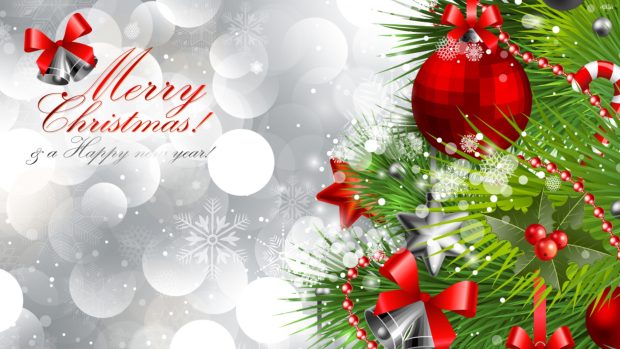 Merry Christmas and Happy New Year Wallpaper Full HD.