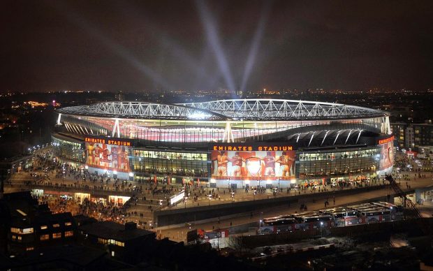 Arsenal Emirates Stadium Full View