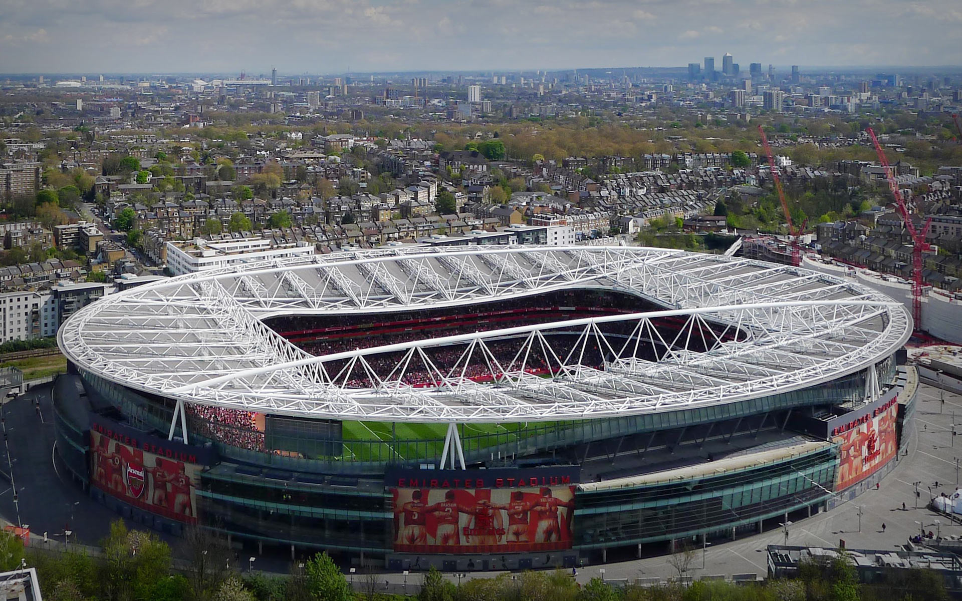 Arsenal Emirates Stadium Wallpaper Hd Pixelstalk Net