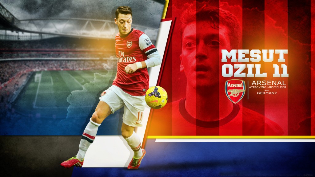 Arsenal Player Mesut Ozil New HD Wallpapers Free Download
