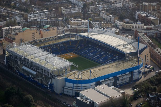 Chelsea Stanford bridge stadium image.