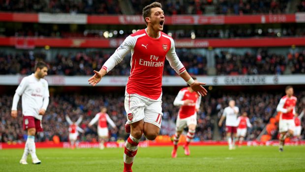 Mesut Ozil Premier League Arsenal 2015