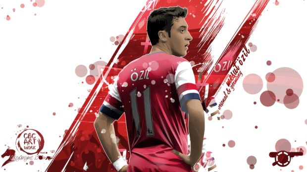Mesut Ozil The Gunner by furkancbc