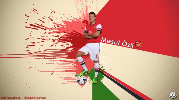 Mesut Ozil Wallpaper by elifodul