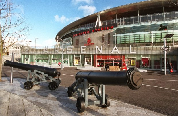 The Gunner Stadium Of Emirates Wallpaper.