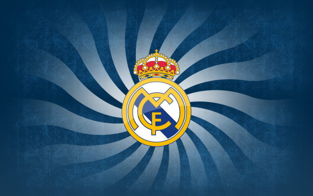 Real Madrid CF Logo Free HD Wallpaper.