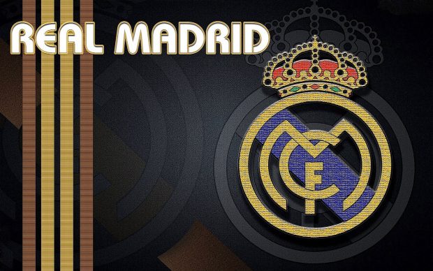 Real Madrid logo wallpaper widescreen.