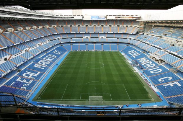 Santiago Bernabeu Real Football Club Stadium Wallpaper.