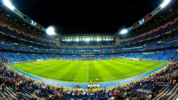 Santiago Bernabeu Real Madrid Stadium Wallpaper.