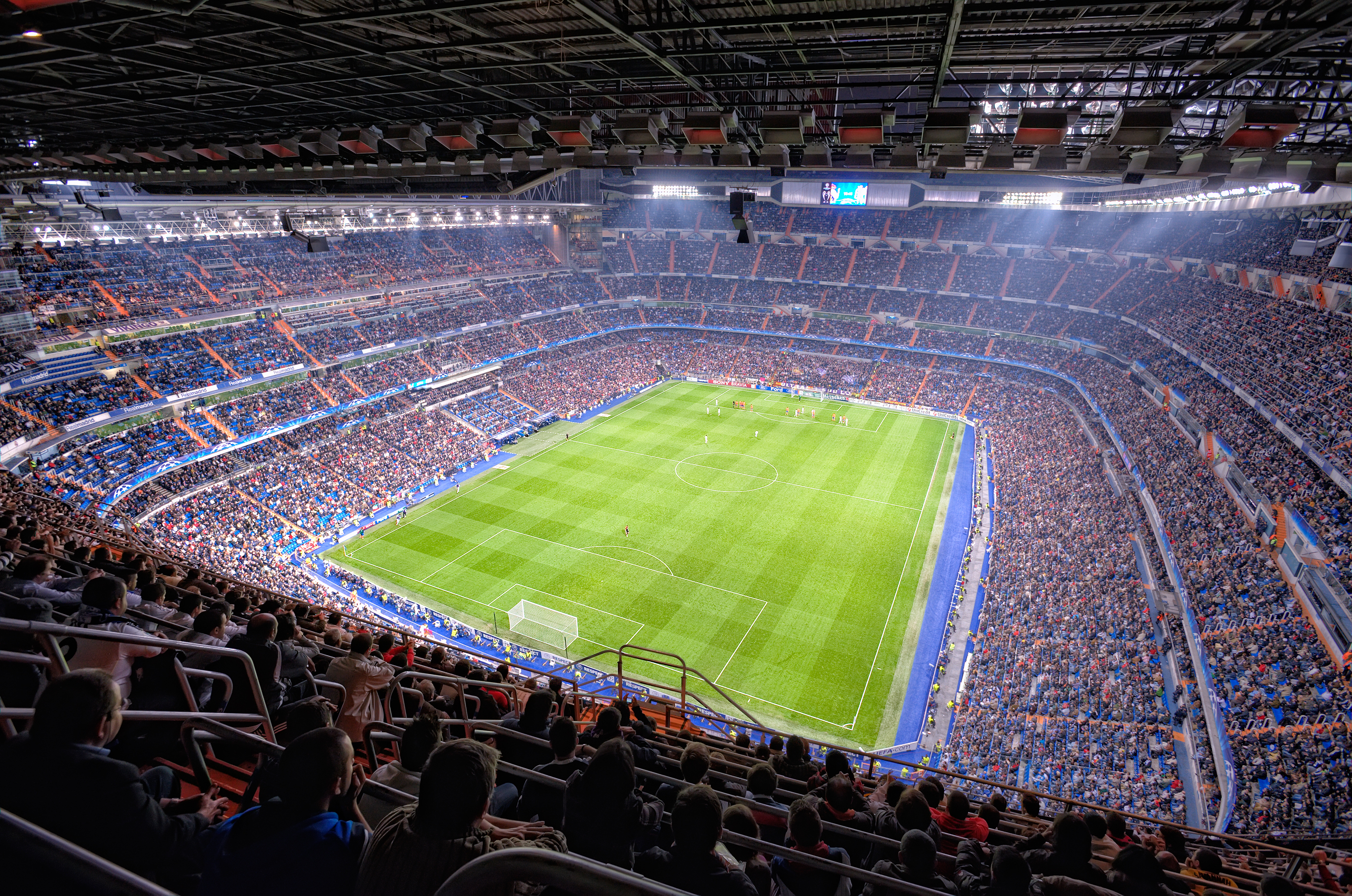 Real Madrid Santiago Bernabeu Stadium Wallpapers PixelsTalkNet