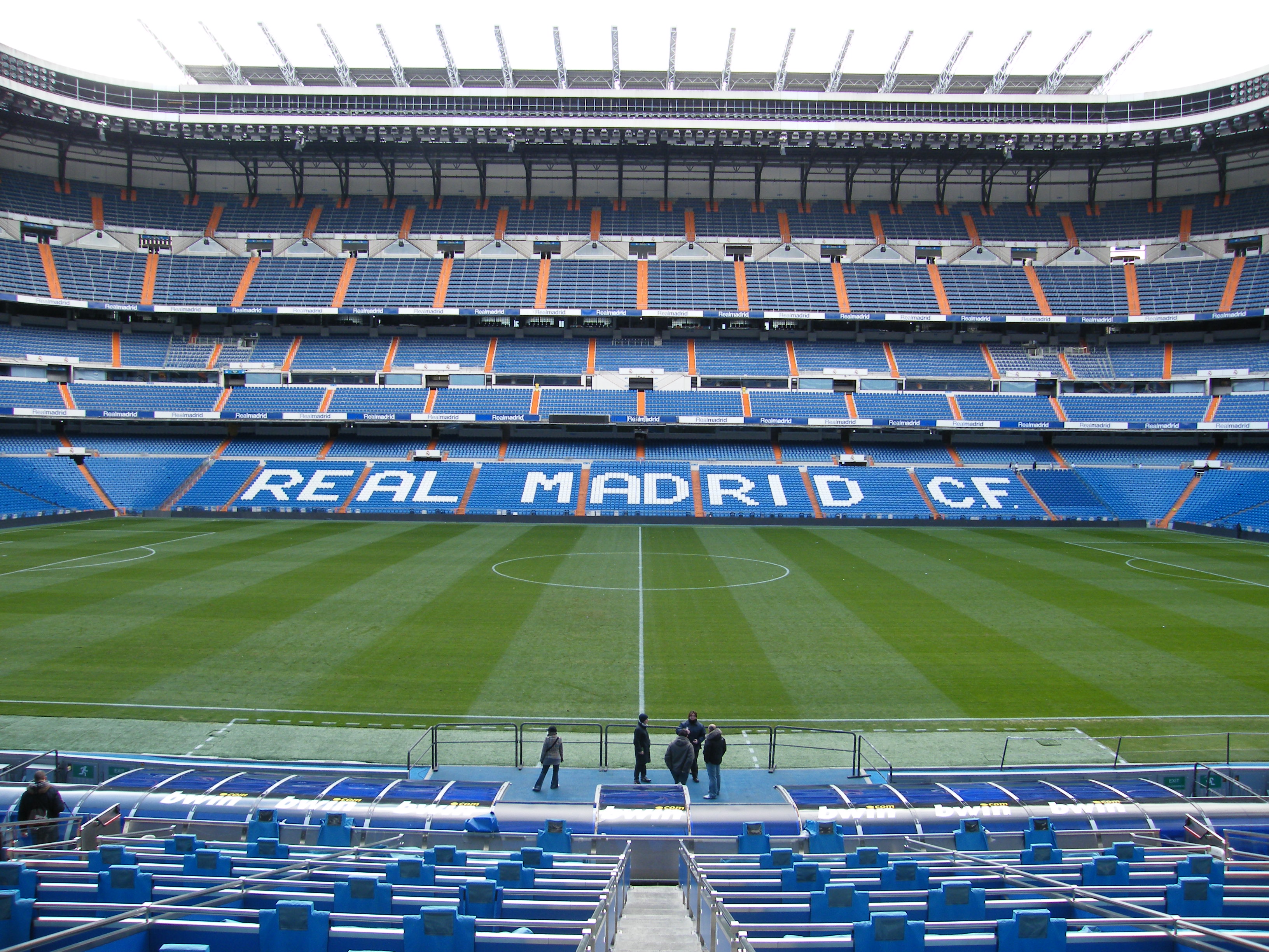 Real Madrid Santiago Bernabeu Stadium Wallpapers PixelsTalk