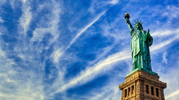 Beautiful Statue of Liberty Wallpaper HD.
