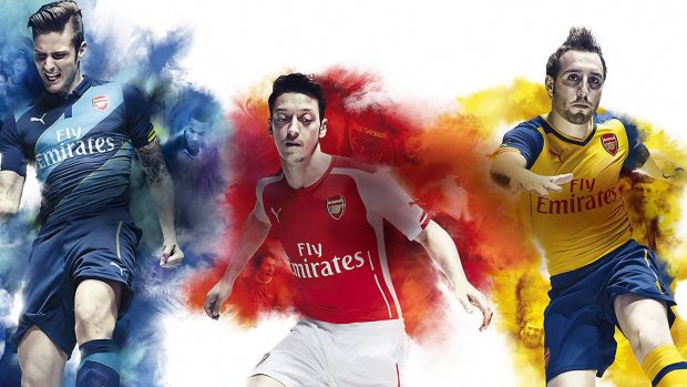 Arsenal Wallpaper Ozil Giroud Carzola