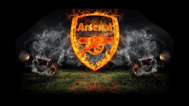 Arsenal Gunners Logo Wallpaper