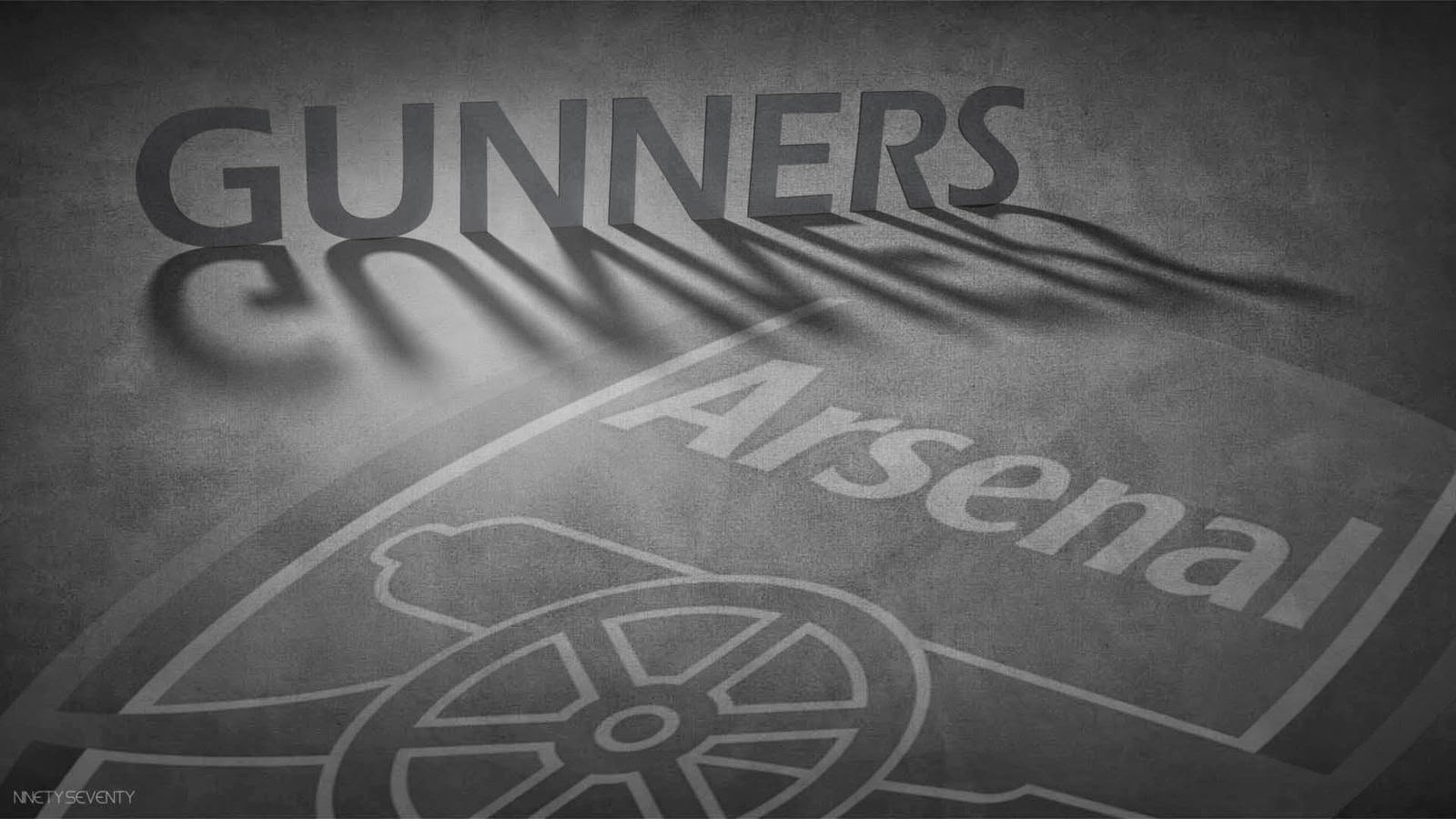 Arsenal Black And White Wallpaper