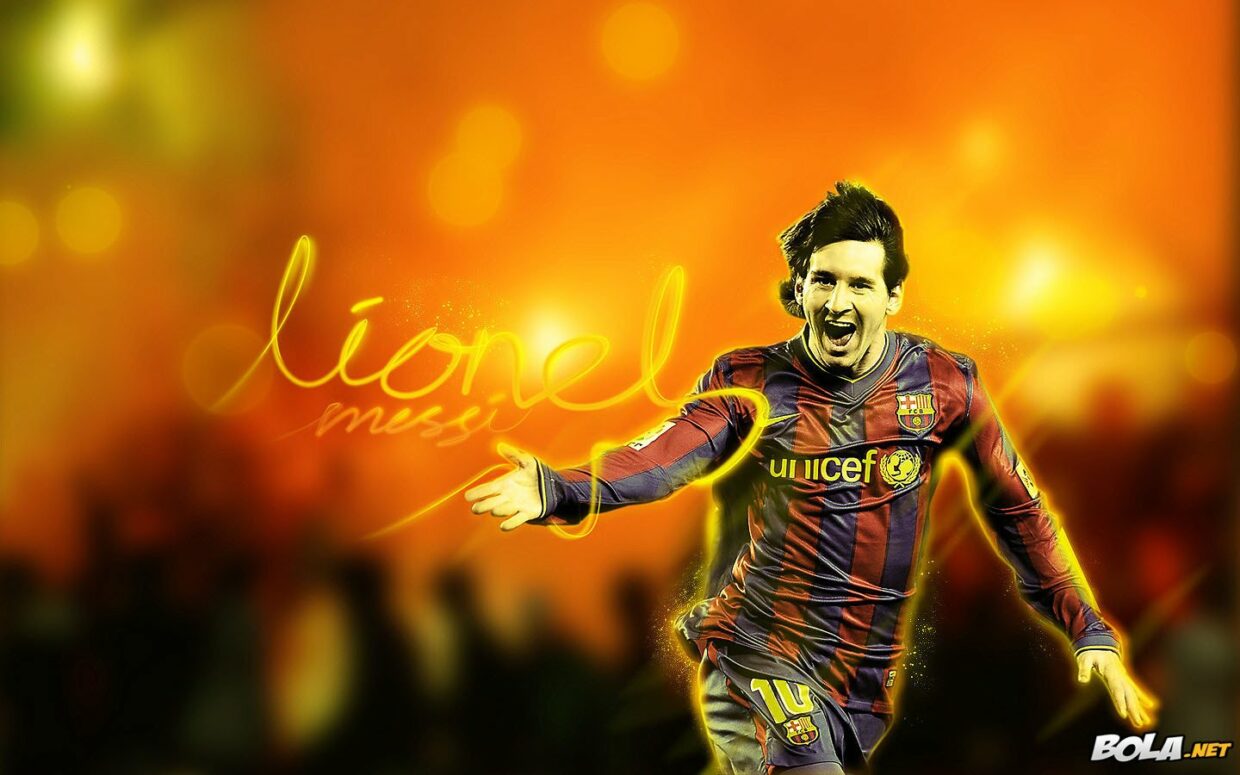 Messi Desktop Background - PixelsTalk