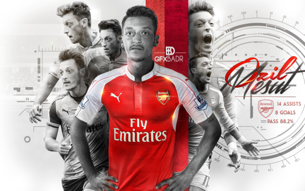 Mesut Ozil Arsenal FC Wallpaper.