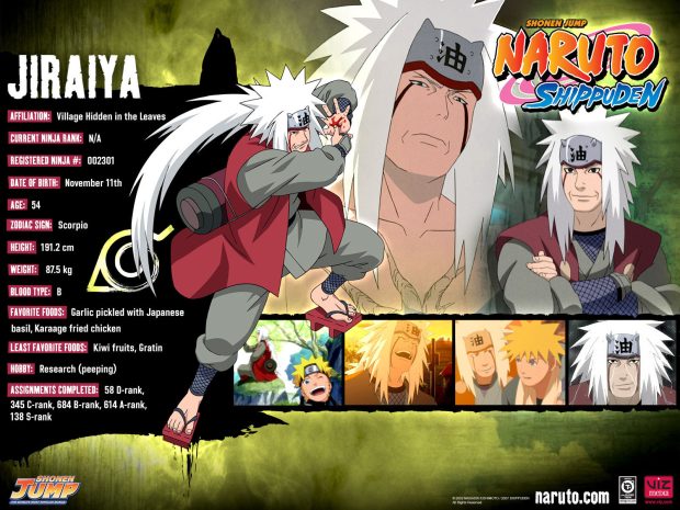 Description Jiraiya Naruto Shippuden