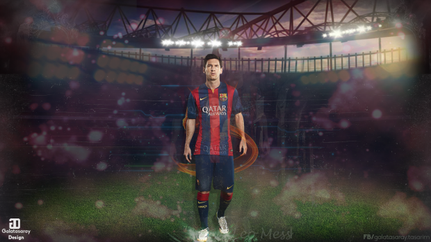 Lionel Messi 2014 2015 Wallpaper by galatasaraydesign