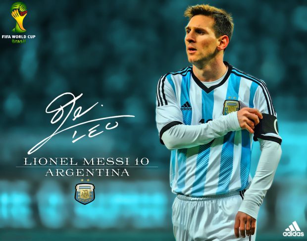 Lionel Messi 2014 Desktop Background
