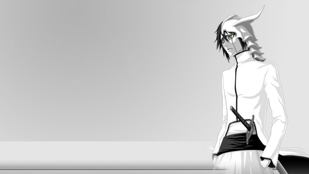 Anime Black and white background.