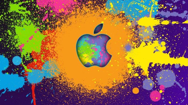 Apple Graffiti Logo Wallpaper