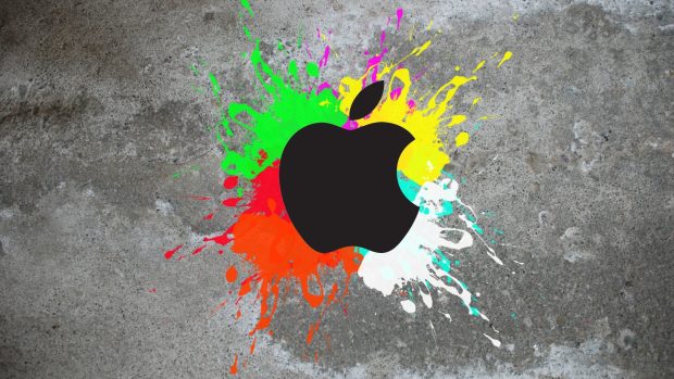 Colorfull Apple desktop wallpaper background for Mac.